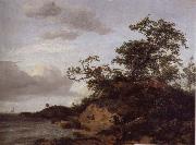 Jacob van Ruisdael Dunes by the sea oil